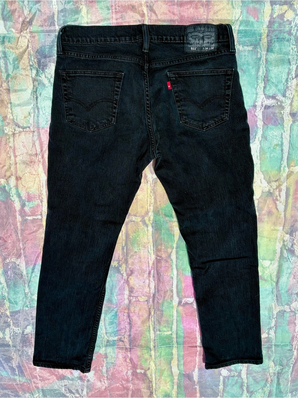 Levi's Black 511 Slim Fit Jeans – Dark Wash